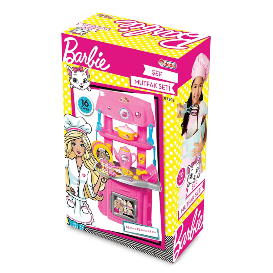 Barbie chef kitchen online set