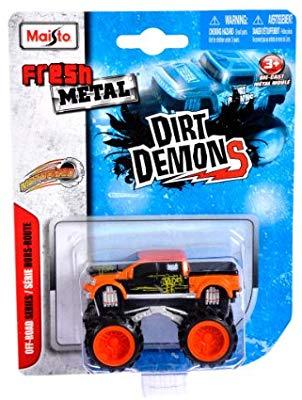 Maisto Dirt Demons SUV Color and Style May Vary - thestationerycompany.pk