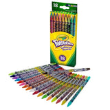 Crayola Twistables Colored Pencils Pack Of 18