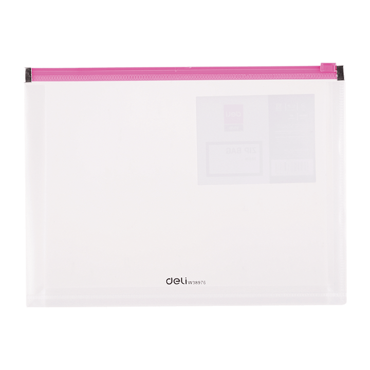 Deli Zip Bag A5 Vivid E38976 - thestationerycompany.pk