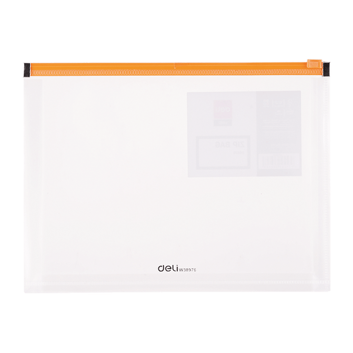Deli Zip Bag A5 Vivid E38976 - thestationerycompany.pk