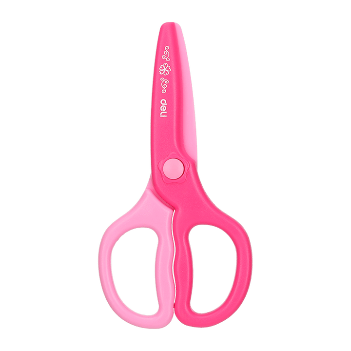 DELI E6067 School Plastic Scissors 120mm - thestationerycompany.pk