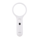 Deli Magnifier 2 Glass With LED 75mm 9099 - thestationerycompany.pk