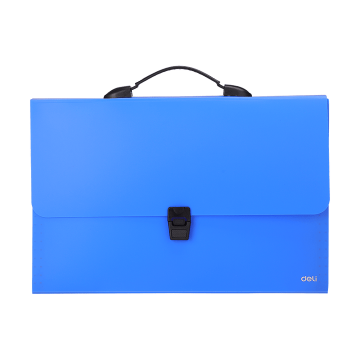 Deli EB40602 Expanding File Snap FC 13 Pockets - thestationerycompany.pk