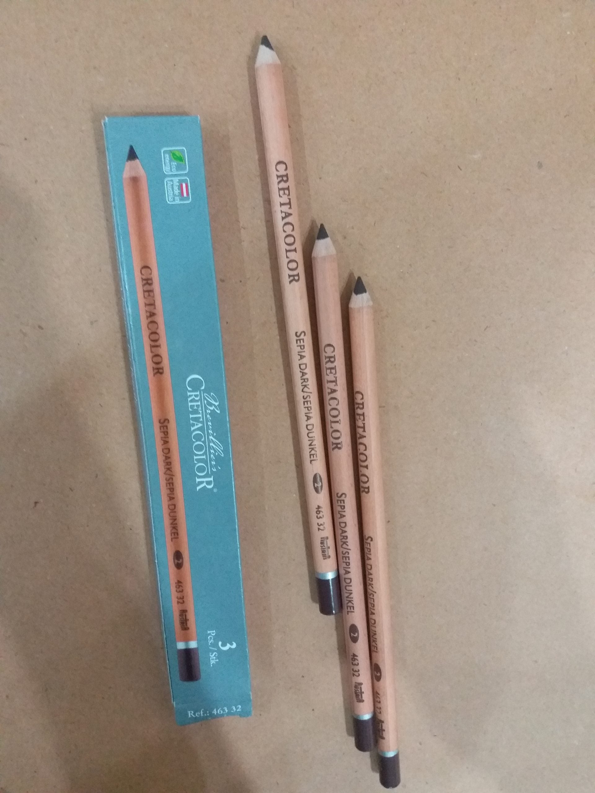 Cretacolor Artist Sketching Pencils In Brown Shades - thestationerycompany.pk