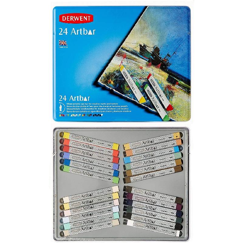Derwent Artbar Oil Pastel Tin Pack Sets - thestationerycompany.pk