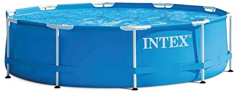 INTEX Round Metal Frame Pool 305 cm X 76 cm With Filter Pump