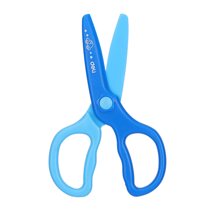 DELI E6067 School Plastic Scissors 120mm - thestationerycompany.pk