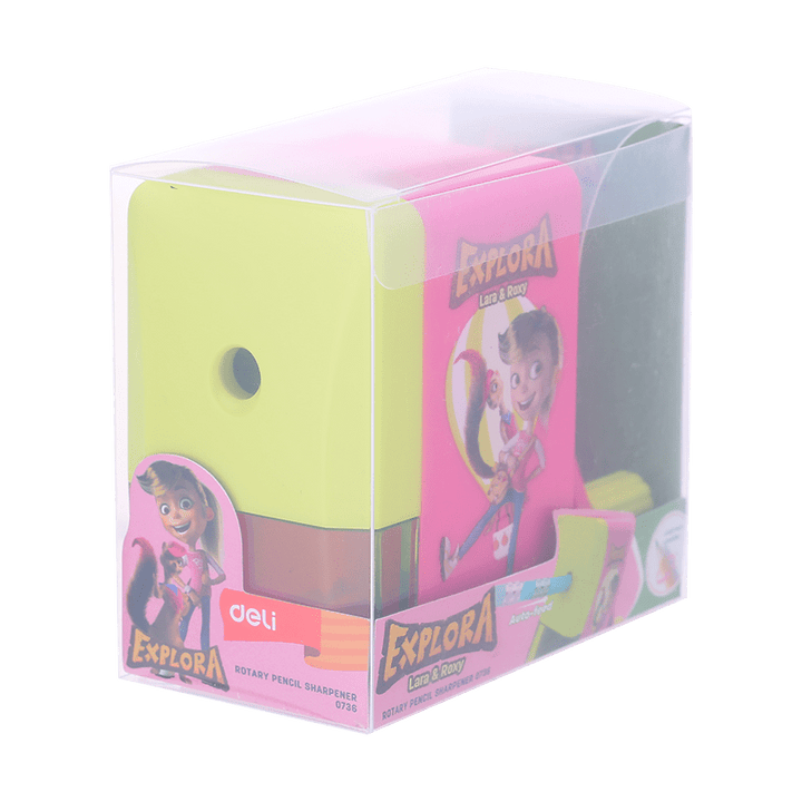 Deli Rotary Pencil Sharpener E0736 - thestationerycompany.pk