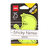 Deli Sticky Notes EA55102 Neon Colors - thestationerycompany.pk