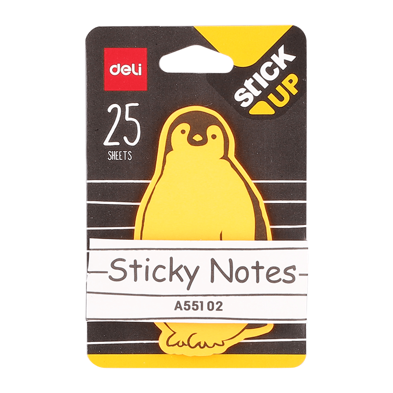 Deli Sticky Notes EA55102 Neon Colors - thestationerycompany.pk