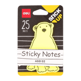 Deli Sticky Notes EA55102 Neon Colors - thestationerycompany.pk