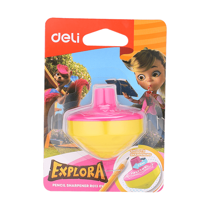 Deli ER01301 Gyro Design 1-Hole Sharpener - thestationerycompany.pk