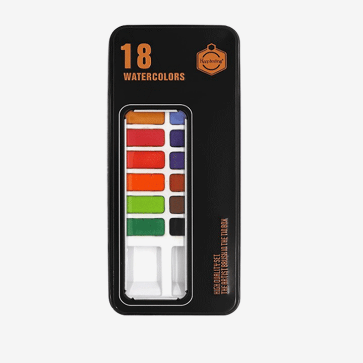 Keep Smiling Watercolor Set in Tin Box - thestationerycompany.pk