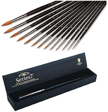 Winsor Newton Finest Kolinsky Sable Brushes Series 7 - thestationerycompany.pk