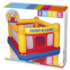INTEX Jump-O-Lene ™ Trampolin Playhouse 68.5" X 68.5" X 44"