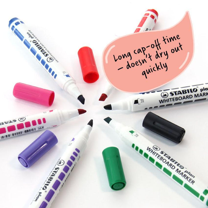 Stabilo Plan Whiteboard Marker Bullet Nib - thestationerycompany.pk