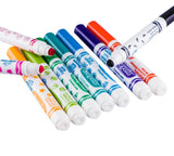 Crayola Ultra-Clean Washable Stamper Markers Pack Of 10 - thestationerycompany.pk