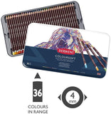 Derwent Soft Color Pencils Tin Sets - thestationerycompany.pk