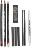 Derwent Charcoal Set - thestationerycompany.pk