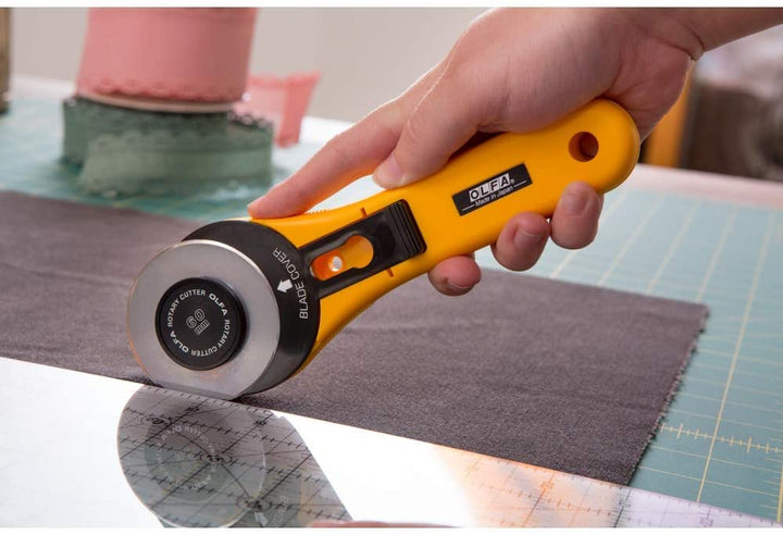 Olfa RTY-3-G 60mm Straight Handle Rotary Cutter - thestationerycompany.pk