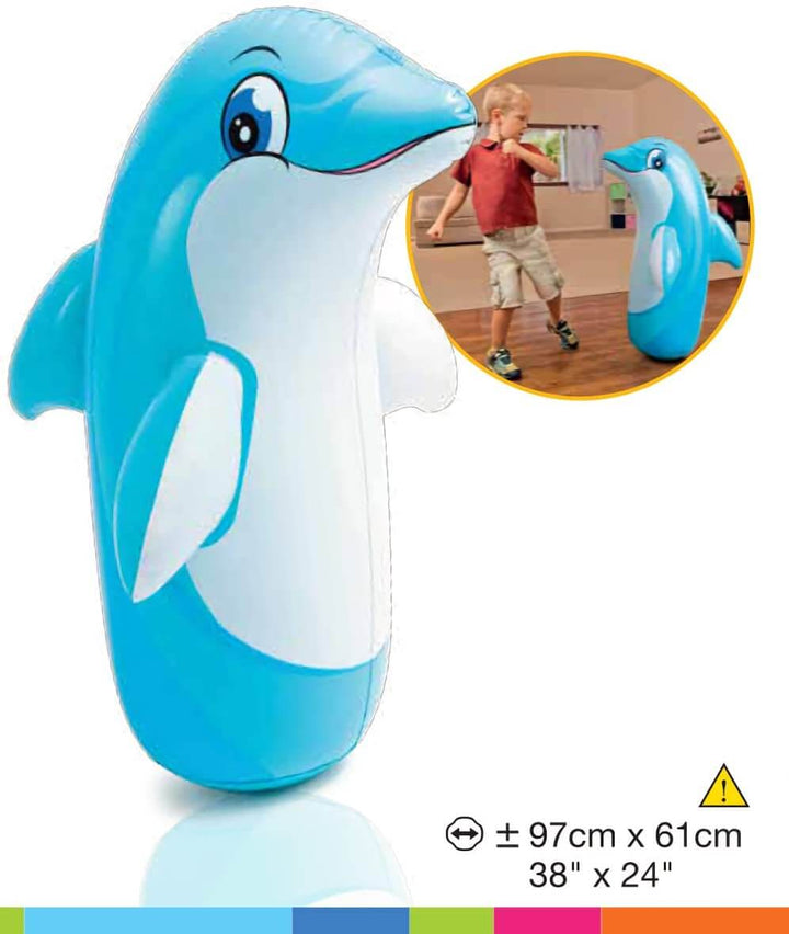 Intex 3D Bop Bags Dolphin - thestationerycompany.pk