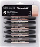 Winsor Newton Promarker Set Of 6 - thestationerycompany.pk
