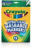 Crayola Washable Markers Pack Of 12 587813