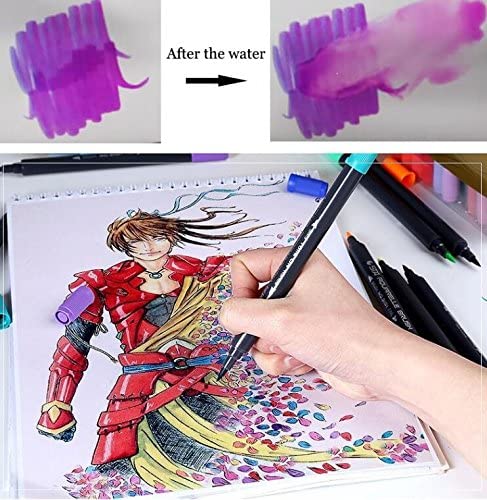 STA Dual Coloring Watercolor Brush Pen