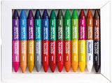 Giotto Cera Bicolor Crayons Set Of 12