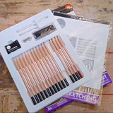 Daler Rowney Simply Sketching Set Of 40 Pcs