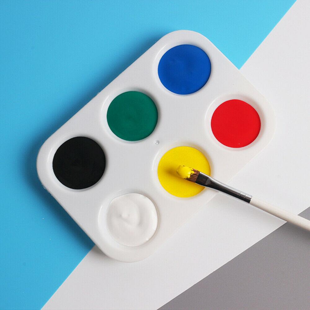 6 Grid Diy Color Paint Mixing Palette - thestationerycompany.pk