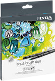 Lyra Aqua Brush Dual Tip Markers Set - thestationerycompany.pk