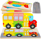 Wooden Toddler Puzzles for Kids
