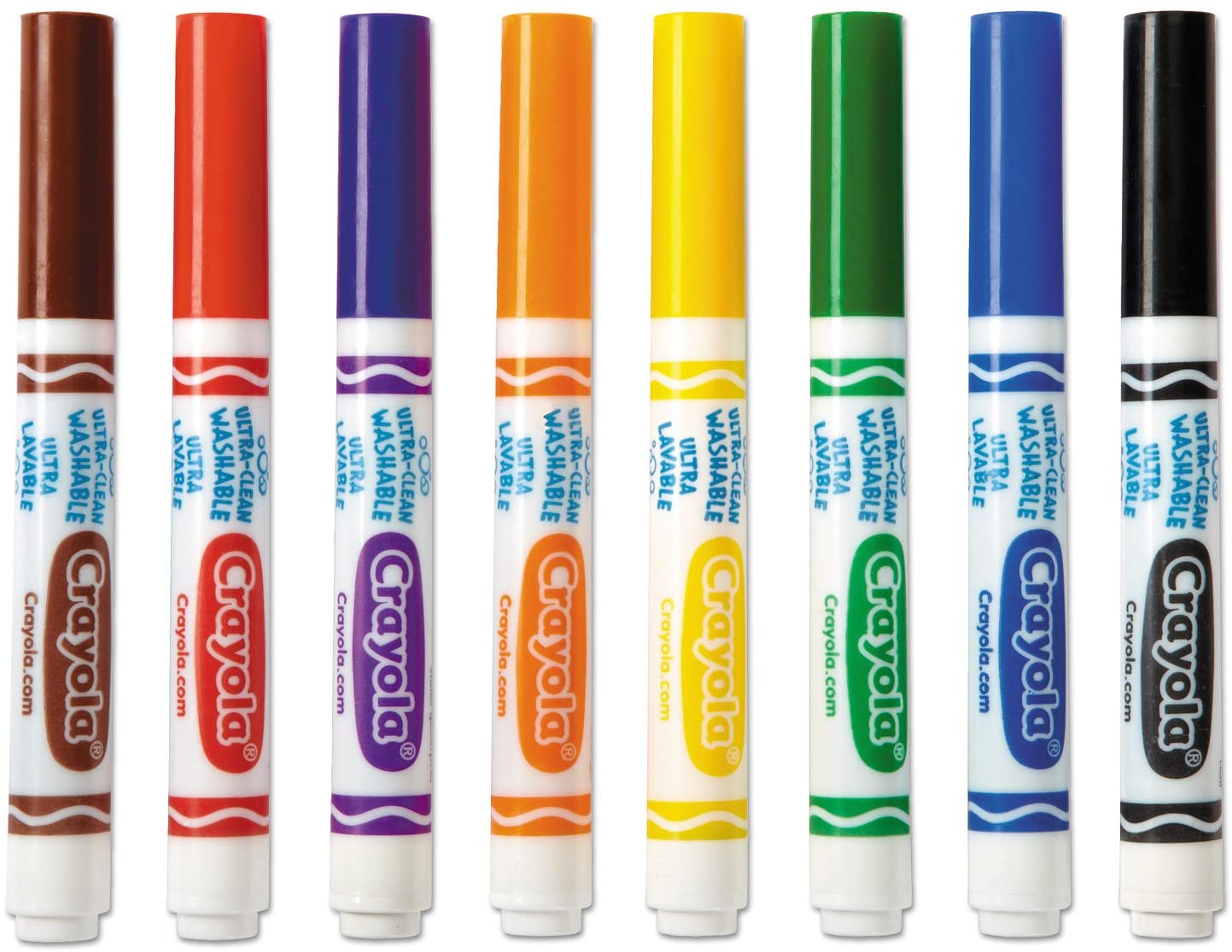 Crayola Washable Markers Broad Line Pack Of 8