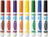 Crayola Washable Markers Broad Line Pack Of 8