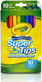 Crayola Super Tips Washable Markers Set of 10