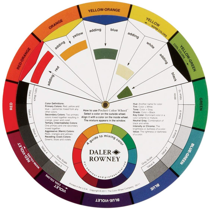 Daler Rowney Color Mixing Wheel - thestationerycompany.pk
