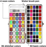 Seamiart Solid Watercolor Paint Set Of 90