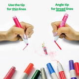Crayola Chisel Tip Silly Scents Washable Markers Pack Of 12 Piece