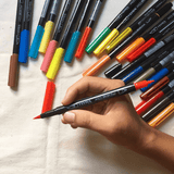 Lyra Aqua Brush Dual Tip Watercolor Brush Markers - thestationerycompany.pk