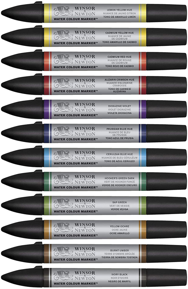 Winsor Newton Watercolor Markers - thestationerycompany.pk