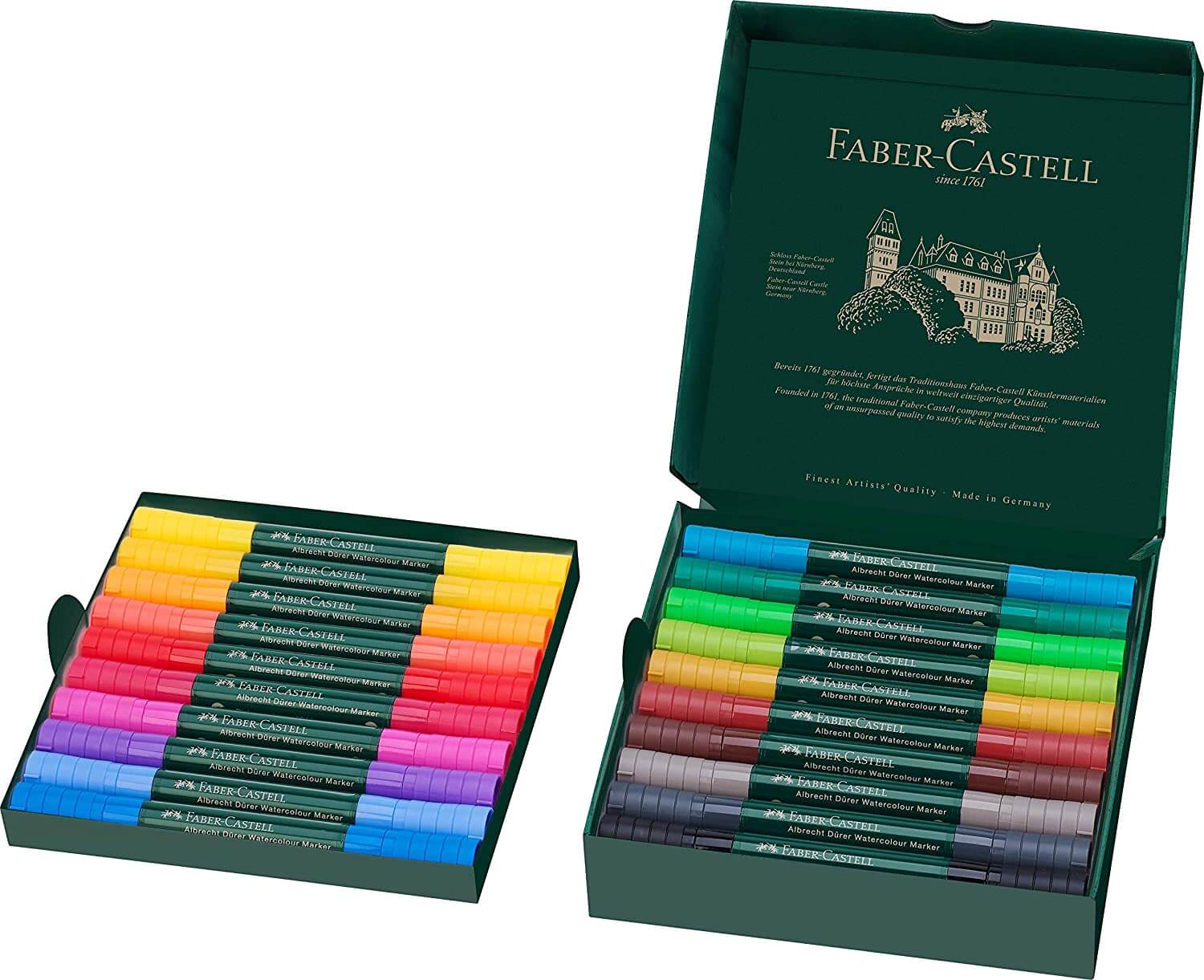 Faber Castell Albrecht Durer Watercolour Markers Set Of 20