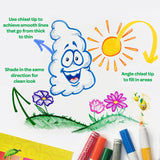 Crayola Chisel Tip Silly Scents Washable Markers Pack Of 12 Piece