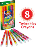 Crayola Twistable Crayons Extreme Colours Pack Of 8