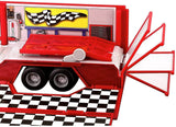 Bburago Ferrari Race And Play Racing Hauler Set with 1 Car - thestationerycompany.pk
