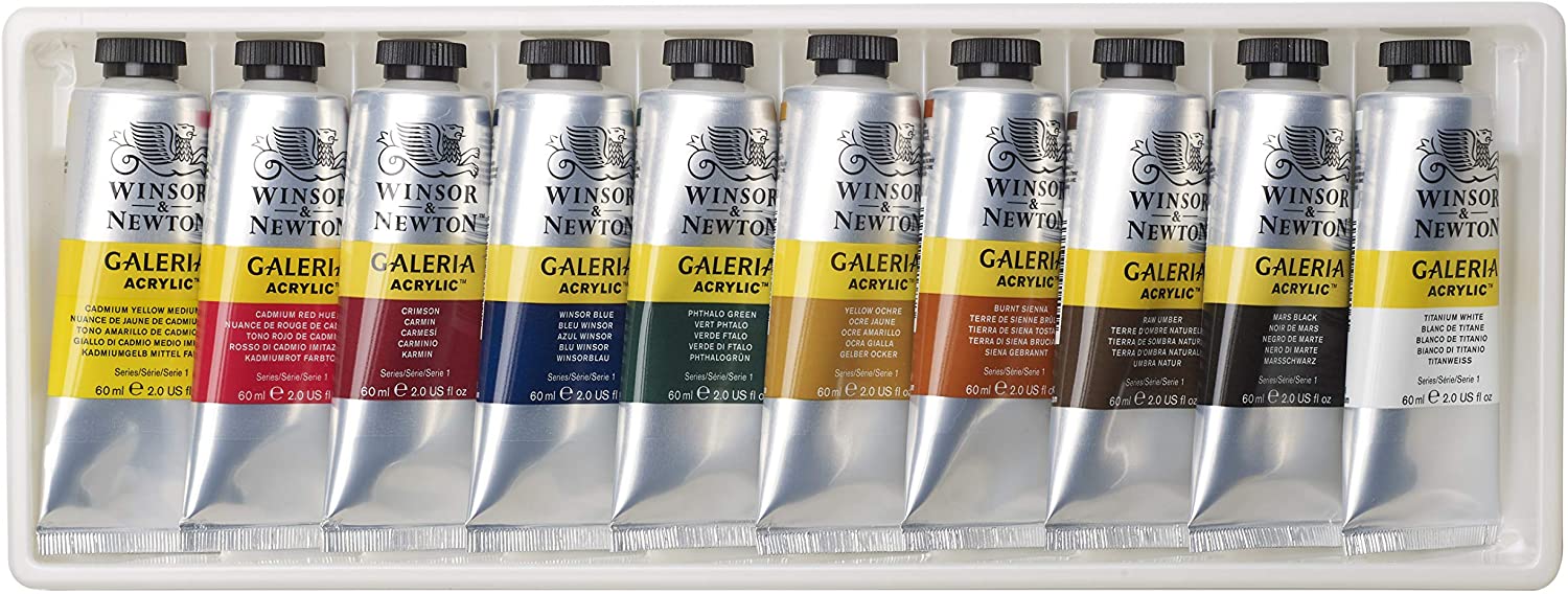 Winsor Newton Galeria Acrylic Color 60ml Set Of 10