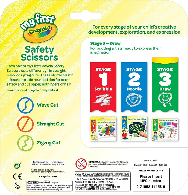 Crayola My First Safety Scissors - thestationerycompany.pk