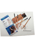 Mont Marte Coloured Charcoal Pencils Pack Of 12