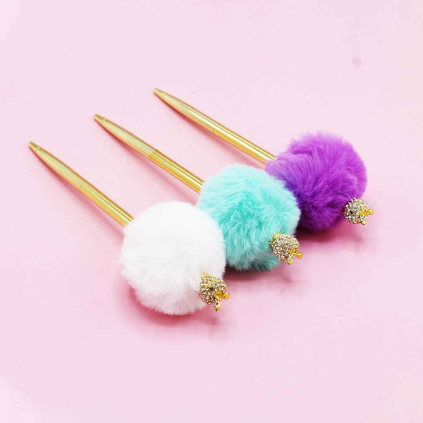 Apple Furr Blaster Pack Pen Golden